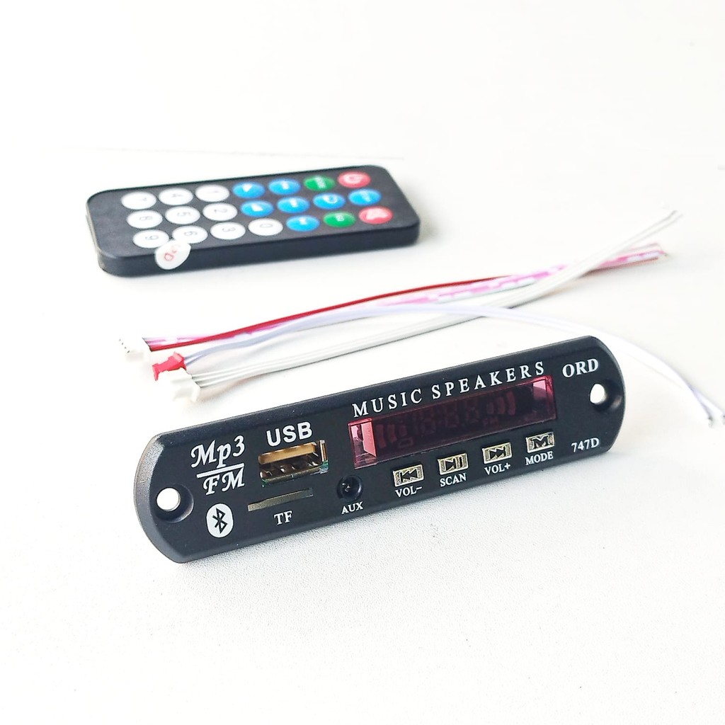 Kit Modul Bluetooth MP3 Player USB Audio Module Remote BT