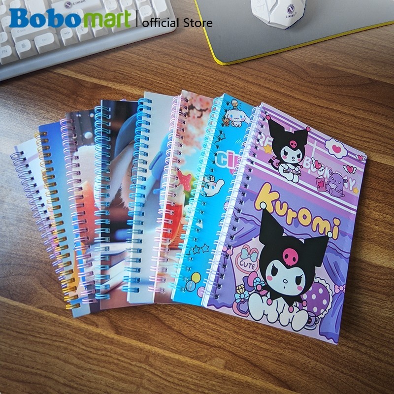 

BOBOMART Notebook A5 Sanrio Series XTA500 | 60 Lembar, Buku Tulis Karakter Lucu, Diary & Jurnal