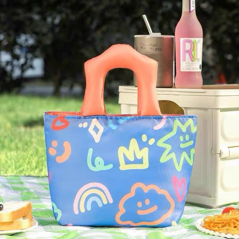 Tas Bekal Lucu, Cantik, Aesthetic Lunch Bag Anak dan Dewasa ,  Tas Tempat Makan – LB01 4U CLOTHING