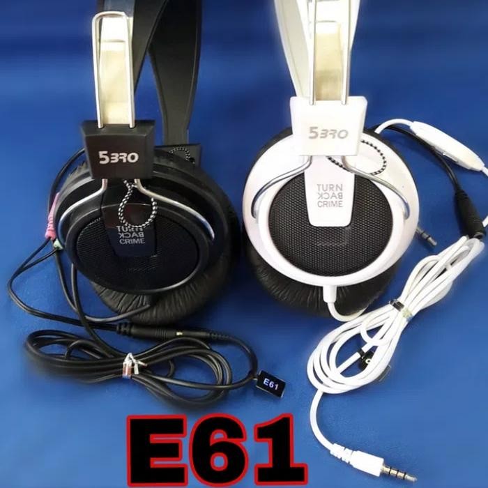 Earphone DJ Merk HK/5BRO - Putih