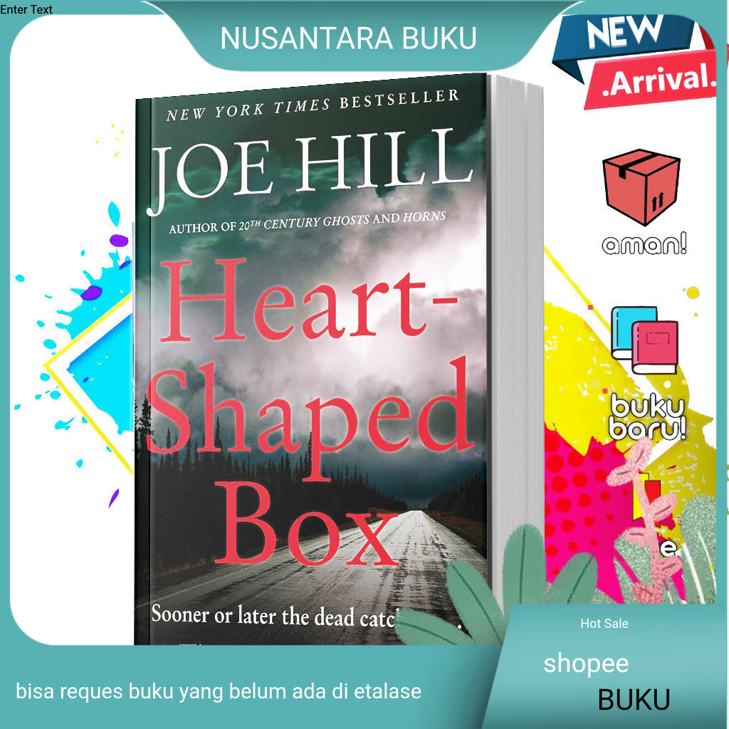 Buku Heart-Shaped Box by Joe Hill