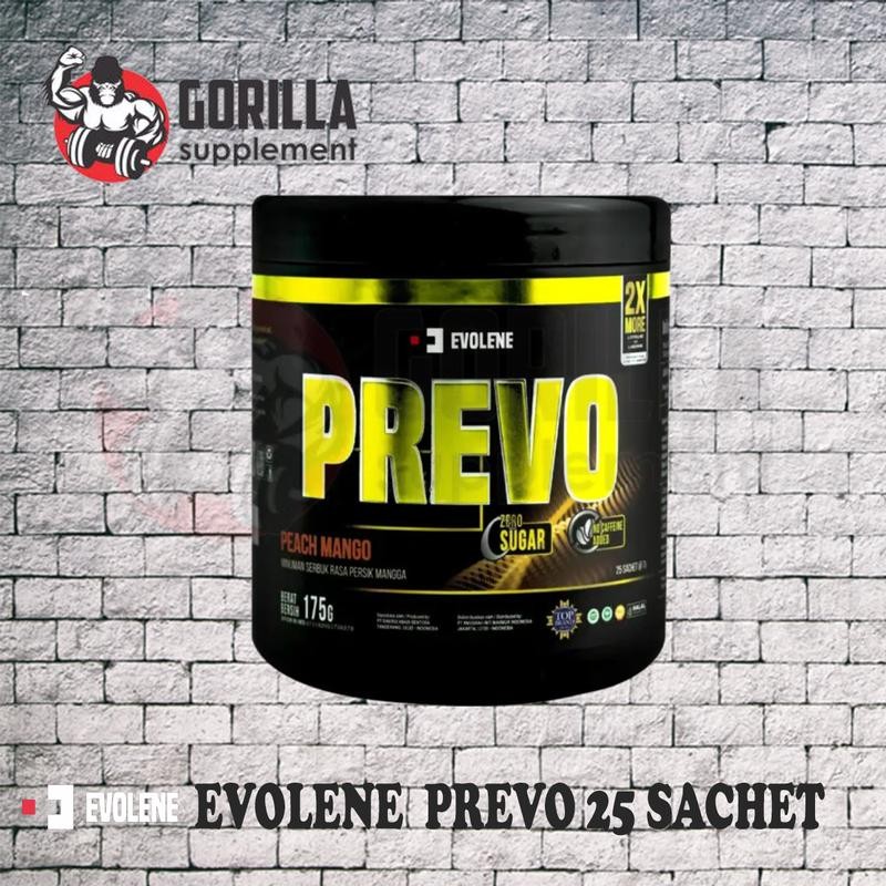 New Prevo Evolene 25s - Pre-Workout Suplemen Fitness