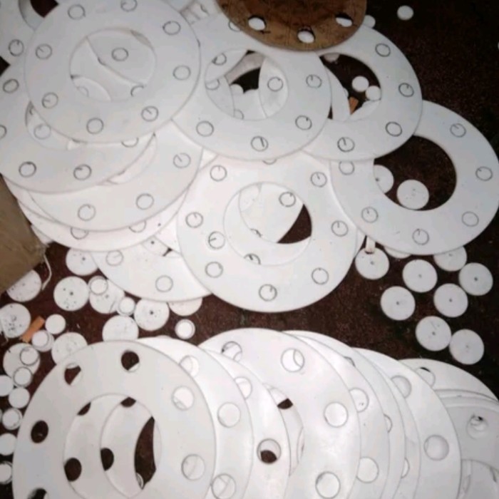 

Gasket teflon 5" jis 10k tebal 2mm