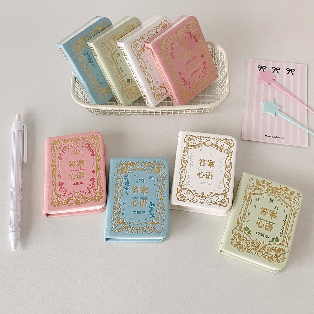 

Magic Themed Mini Pocket Book Students Portable Notes Word Excerpts Book Office Memo Book Handbook Notebook Portable Write Books