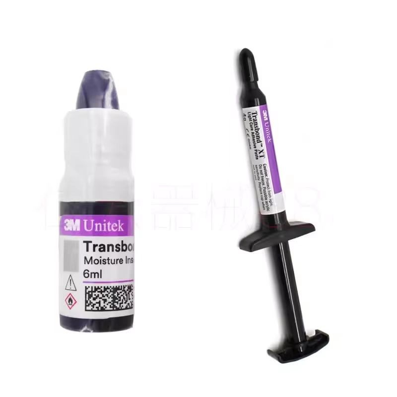 712-103 3M Unitek Dental Ortho Adhesive Primer Kit plus Light Cure Dental Orthodontic Glue Color Cha