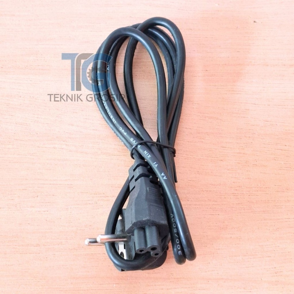 Kabel Power 1,5M Universal – 3 Kaki untuk Laptop, Notebook, Monitor
