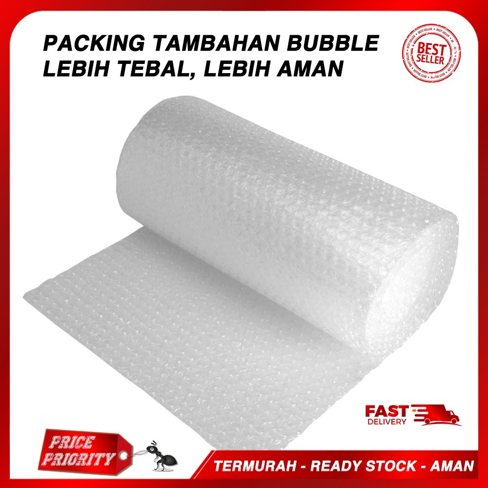 

NAJMAHJAYASHOP Plastik Bubble / Bubble Wrap ( PACKING TAMBAHAN)