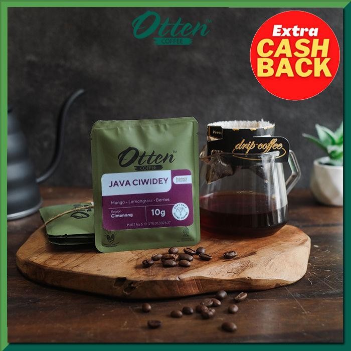 

Kopi Drip Coffee 10g Arabica Java Ciwidey Honey Process (4 Sachet)