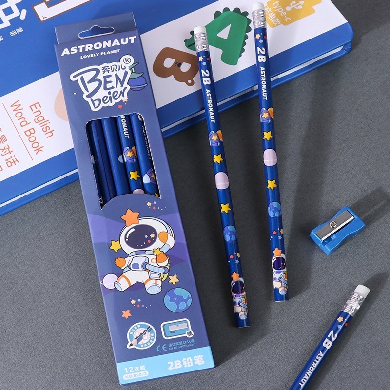 

PENSIL 2B WARNA JELAS ISI 12 PCS ( 1 LUSIN ) / PENSIL MOTIF ASTRONOT + CAPYBARA + COLORFULL MOTIF LUCU KARTUN LABUBU 2B ANAK