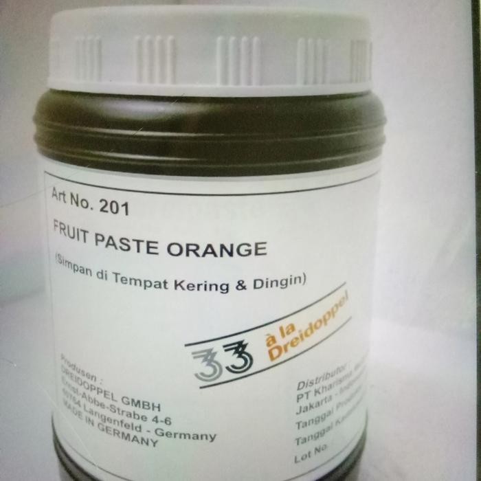 

Dreidoppel Orange Paste 50g