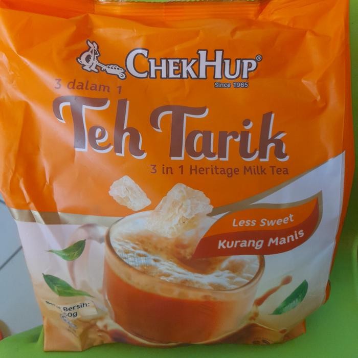 

chekhup teh tarik / less sweet/kurang manis