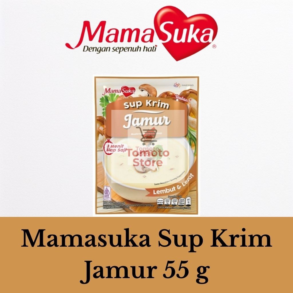 

✨ TOMOTOSTORE ✨ MAMASUKA Sup Krim Jamur 55 gr
