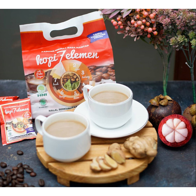 

Kopi Sevel Elemen 20 Saset | Kopi Herbal 7 Elemen | Kopi Sevel Per Pouch 20 Sachet FH