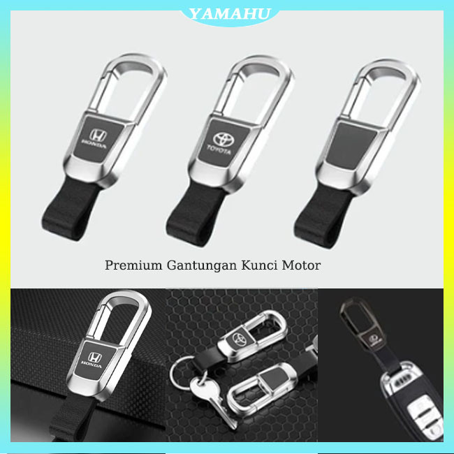 Pinggang Gantungan Kunci Mobil/Logam Gantungan kunci kulit/Gantungan Kunci Motor Mobil/Kulit Gantung