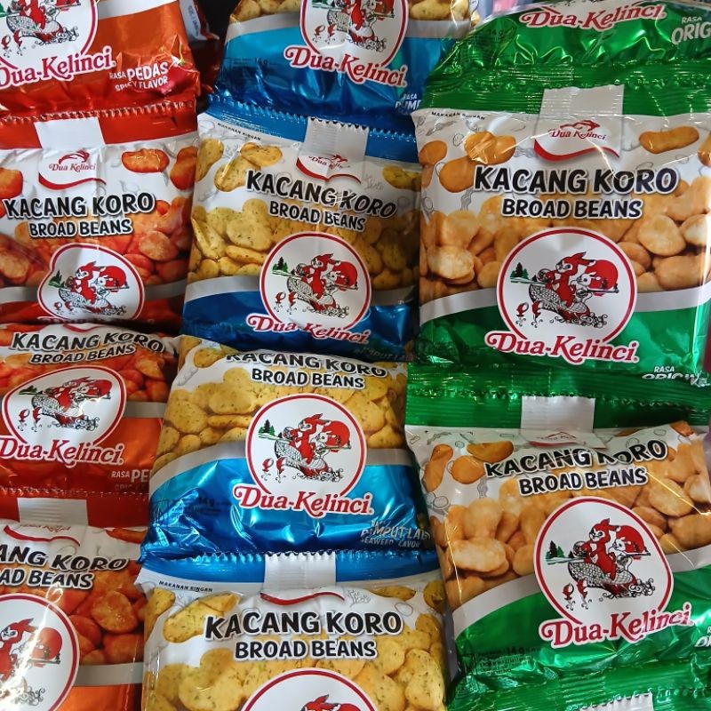 

ORINS Kacang KORO DUA KELINCI 1 Renceng isi 10 Original 14g