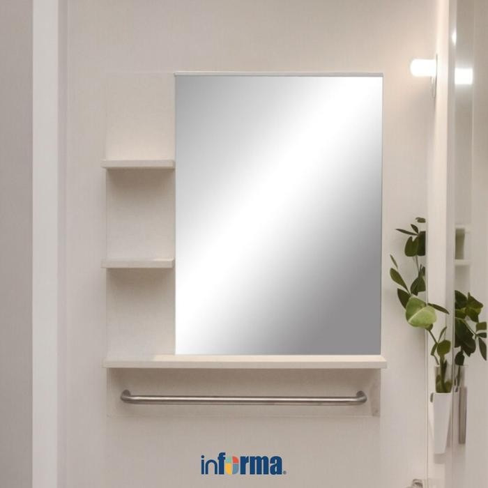 INFORMA HANSEL KABINET KAMAR MANDI DENGAN CERMIN - PUTIH