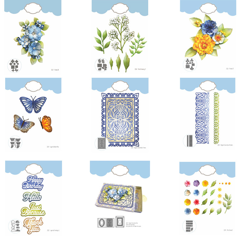 

2023 New Metal Cutting Dies Scrapbook Paper Craft Decoration dies scrapbooking