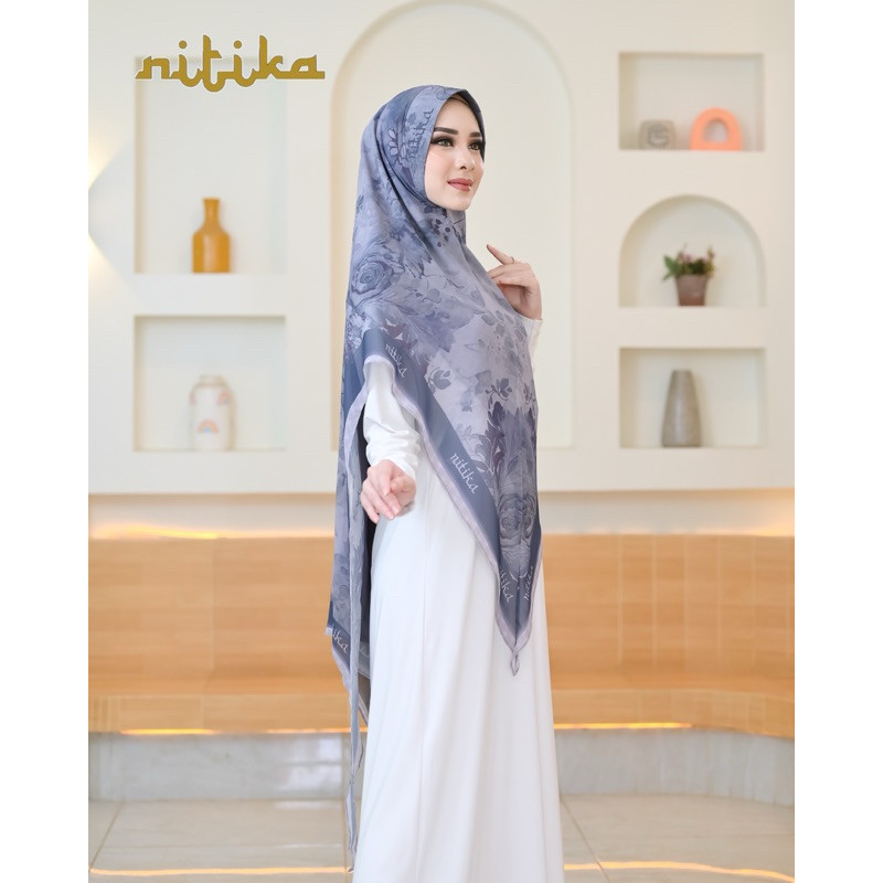 Hijab Khimar Printing Nitika V13