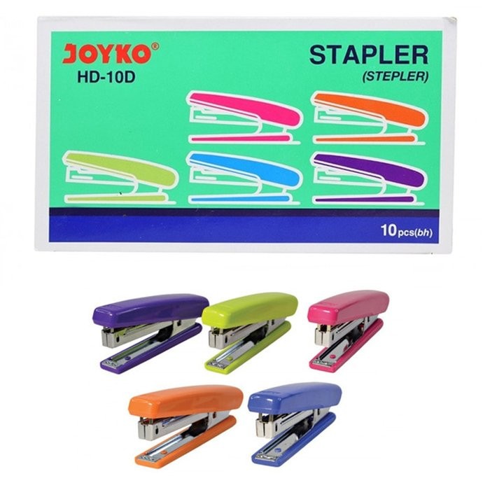 

Staples Joyko HD-10D Stapler HD10D Warna Warni - MY