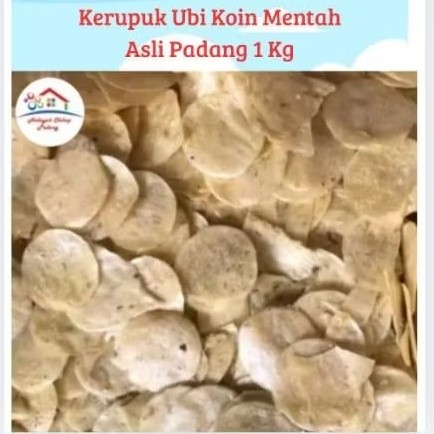 

KERUPUK KOIN UBI MENTAH KERUPUK DOLAR UBI 1 KG