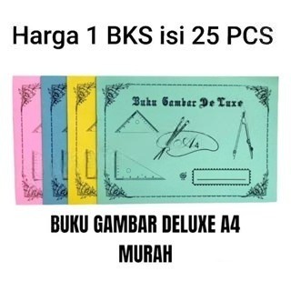 

(1 BKS = 25 PCS) BUKU GAMBAR A4 ISI 25PCS TERMURAH & BEST SELLER!!