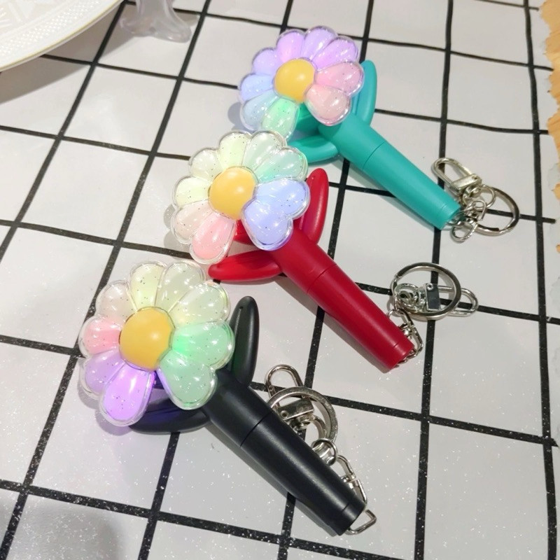 READY GD Gdragon DaisyBong Fanmade Keyring Mini Lightstick Keychain LS Bigbang Daisy Ubermensch Day 