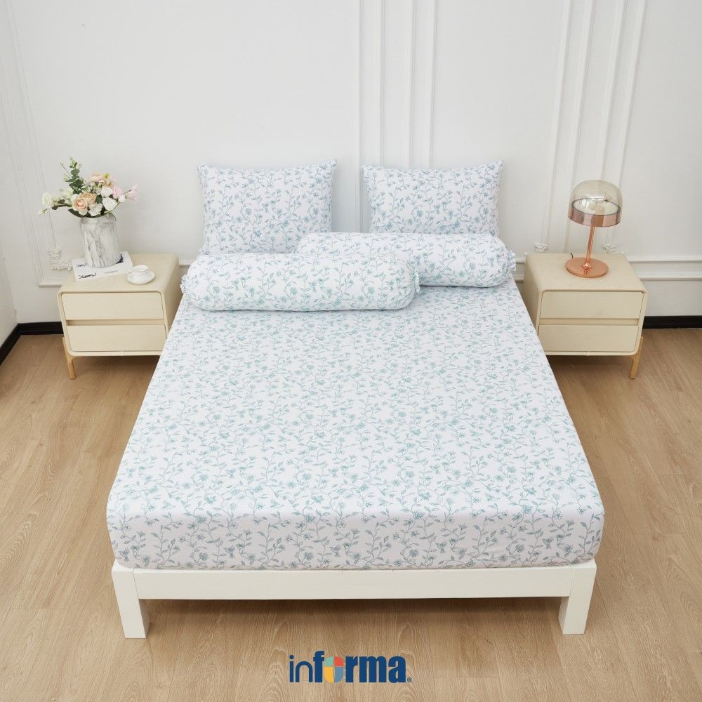 Informa Set Seprai Microfiber Zara King Queen Single 200X200 180X200 160X200 120X200 Sprei Seprei Sh
