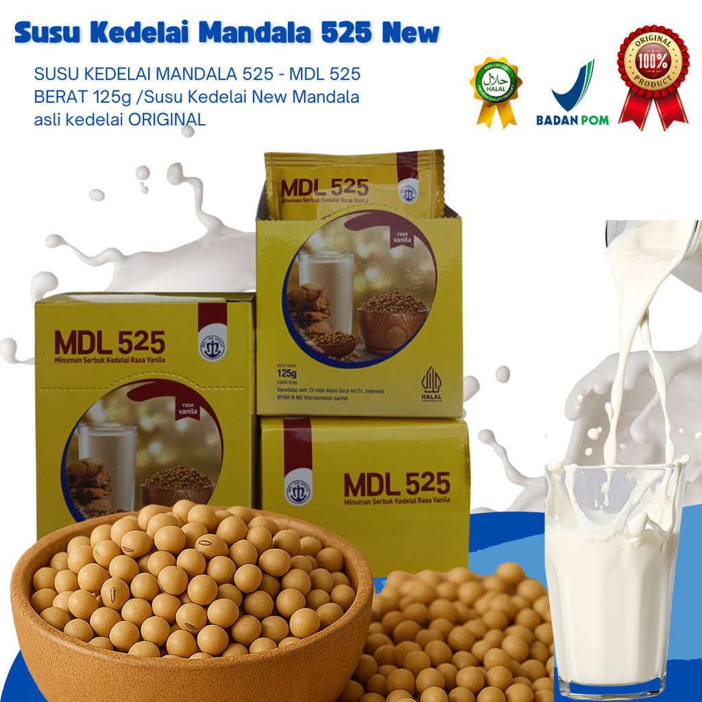 

Minuman serbuk kacang original mandala 525 new 125g – | best seller terlaris 2025 | cod aman