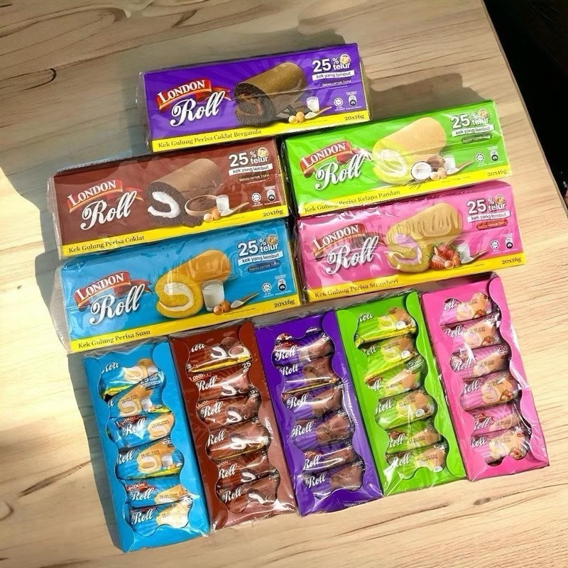 

LONDON SWISS ROLL KEK SWISS ROLL