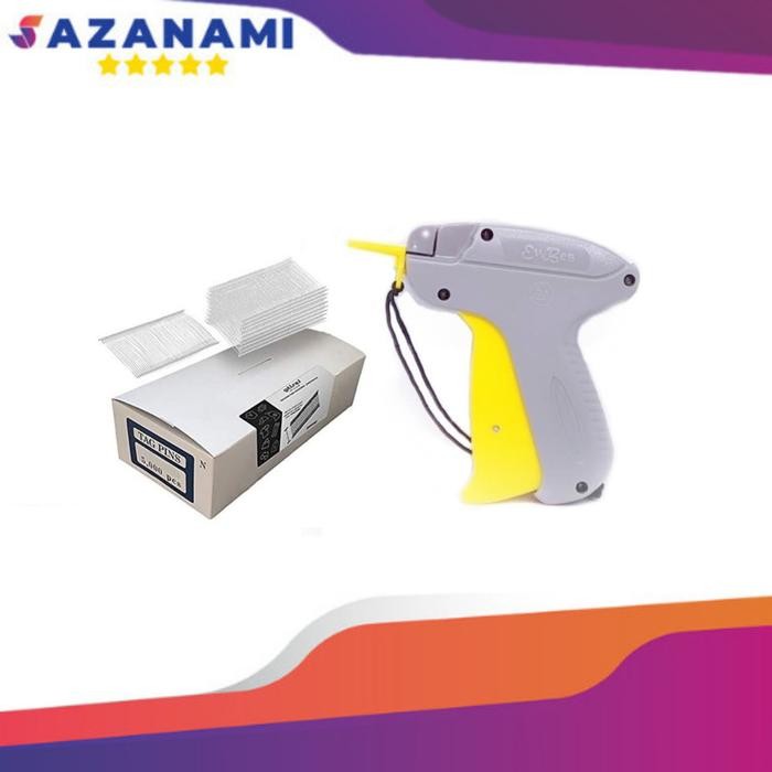 

PROMO TAG GUN EVBES ALAT TEMBAKAN LABEL + 5000Pc TAG PINS ARROW REFILL - 15mm