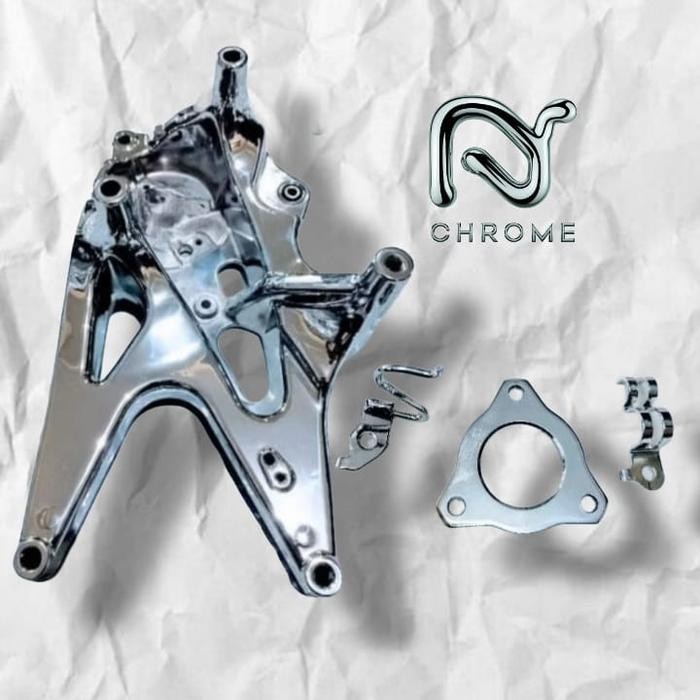 Arm chrome yamaha nmax old original yamaha - Arm set+breket