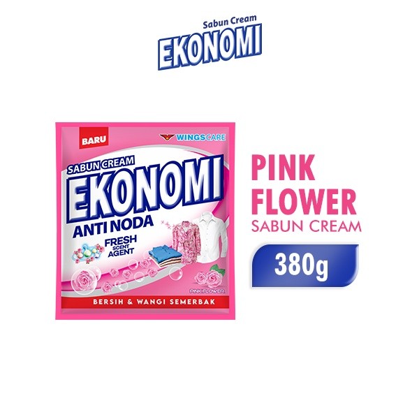 

Ekonomi Cream Deterjen Pink Flower 380 gr
