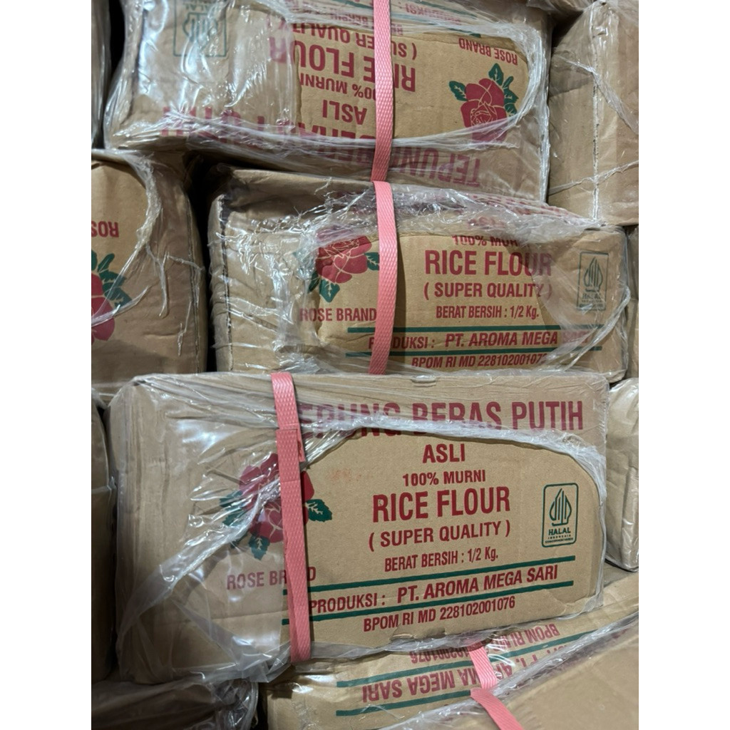 

Tepung Beras Rose Brand 500g @ 20 bks / 1 dus