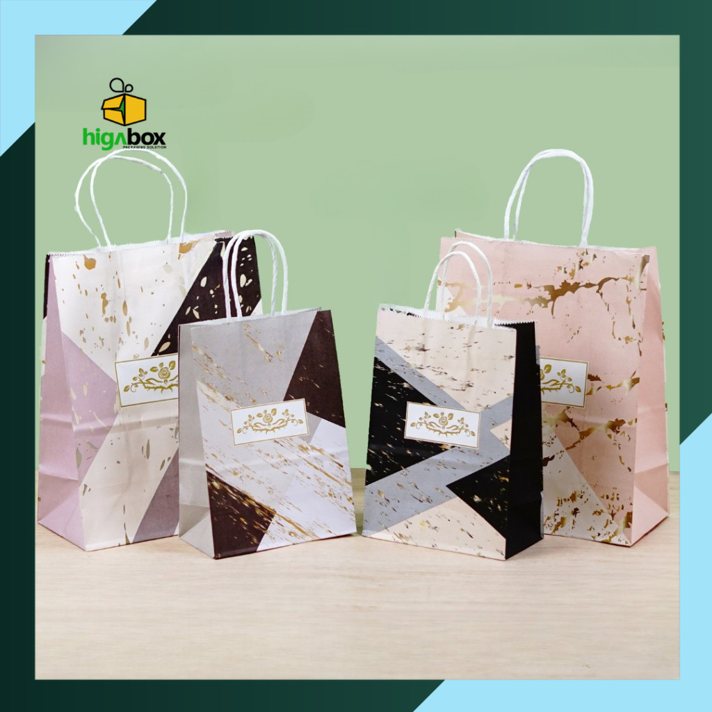 

Goodiebag Motif Geometrik / Paperbag Motif / Tas Kado Motif / Tas Kertas Souvenir / Tas Kertas Goodiebag / Paper Bag Kantong Kertas Motif Galaxy / Goodie Bag Kraft Hampers Souvenir I AK03A1