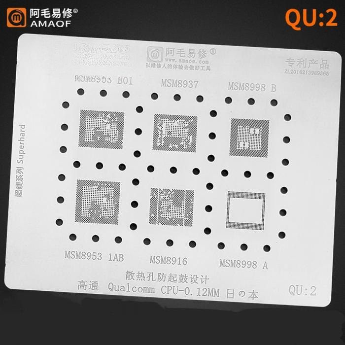 Plat Bga Cetakan Cpu Msm8953 Sdm450 Amaoe Original IC