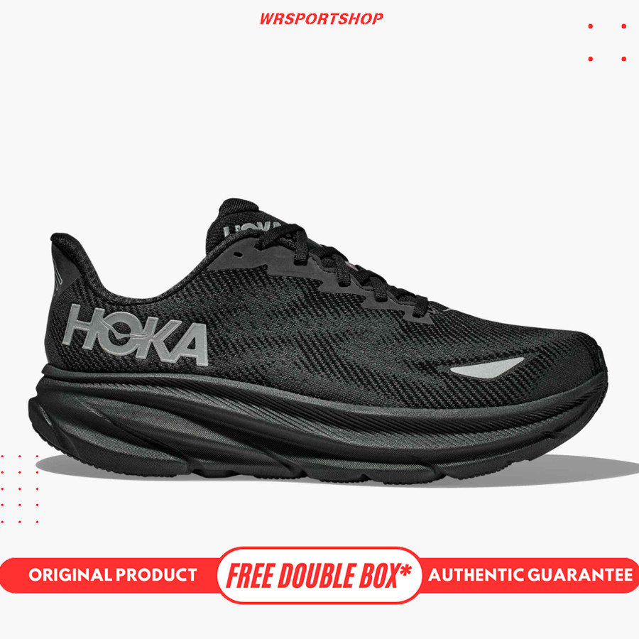 Hoka Clifton 9 Gtx Men's Running - Black/Black