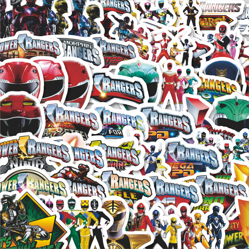 

Stiker Cutting Pack Stiker Film Series Power Ranger Mix 1 Isi 100Pcs Series Aesthetic Lucu Keren Untuk Koper Bahan Vynil
