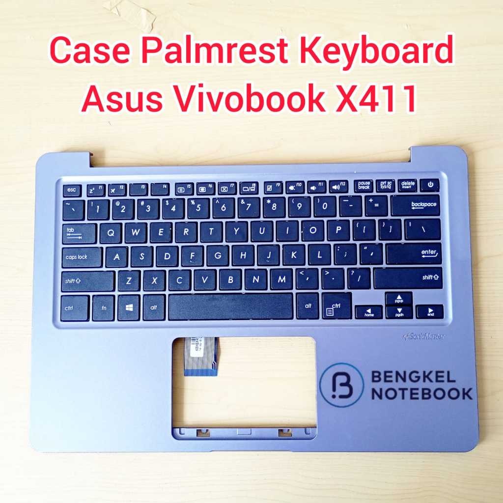 Case Casing Palmrest Keyboard Penutup Atas Asus Vivobook X411U X411 X411UF X411UN X411UA A411 A411U 