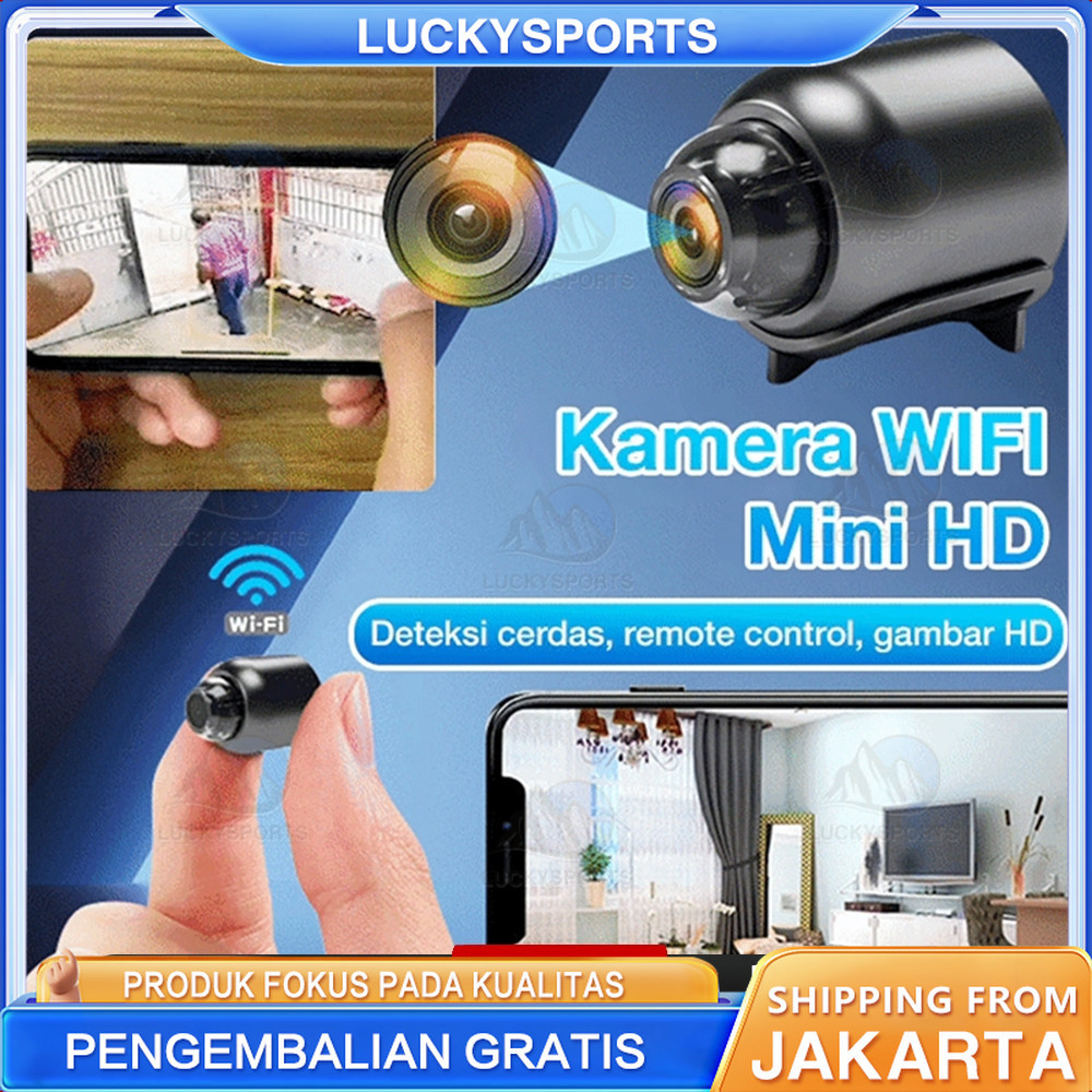 【NEW】Camera Mini Pemotretan Sudut Super Lebar Camera Mini Wifi Hidden Camera Pemotretan 4k Hd Camera