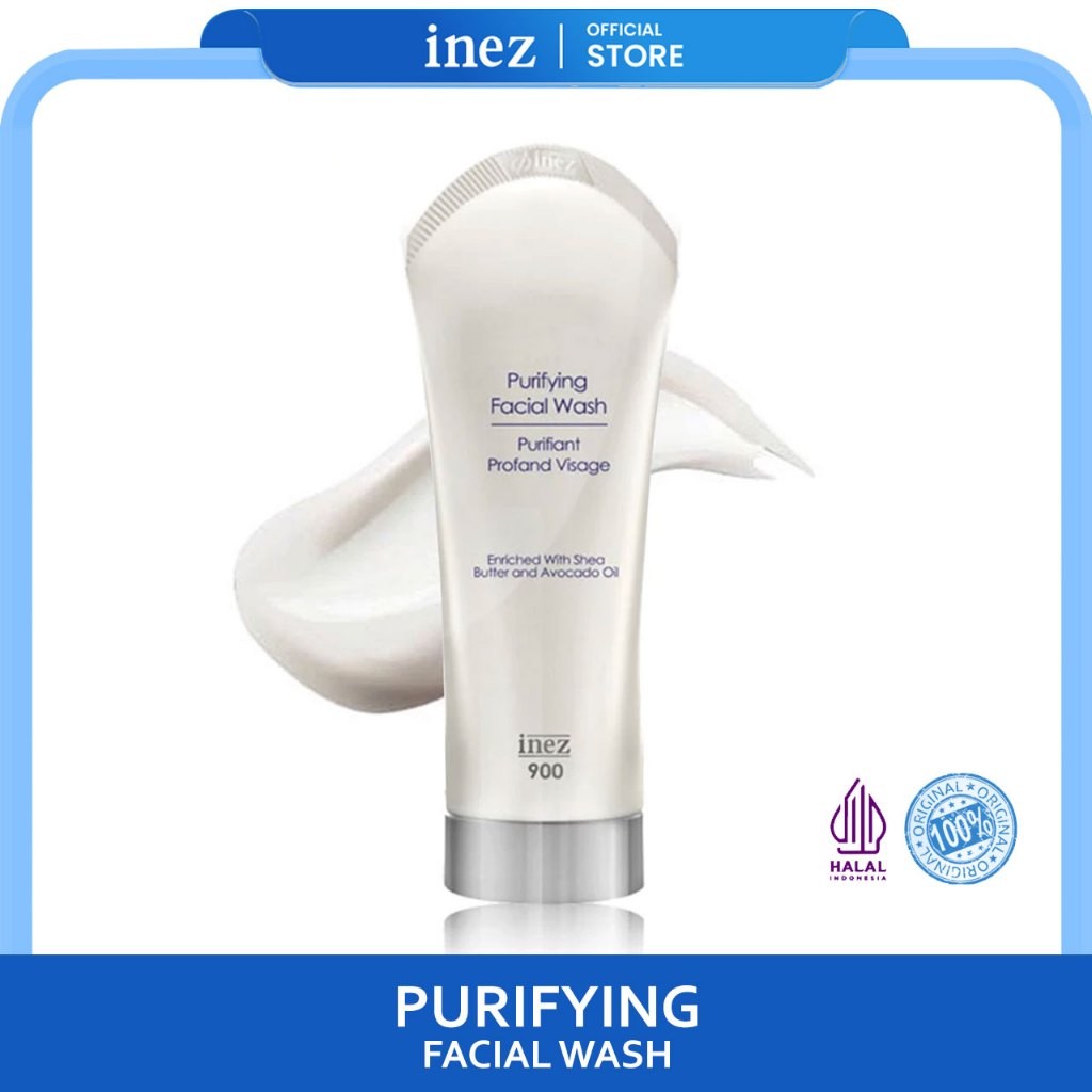 INEZ Purifying Facial Wash Pembersih Wajah Premium Inez 900