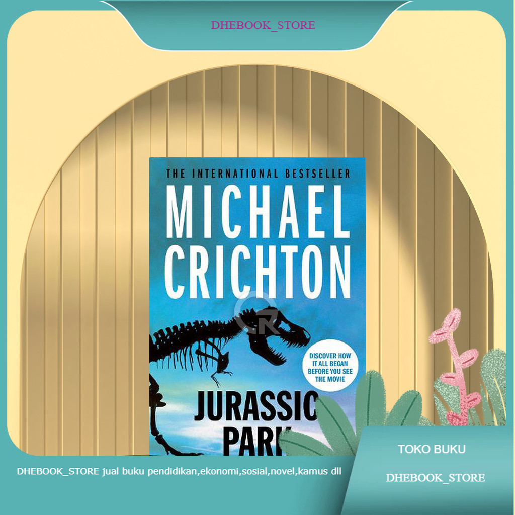 Buku Jurassic Park by Michael Crichton Bahasa Indonesia