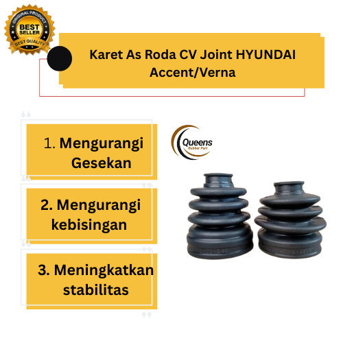 Karet As Roda CV Joint HYUNDAI Accent/Verna