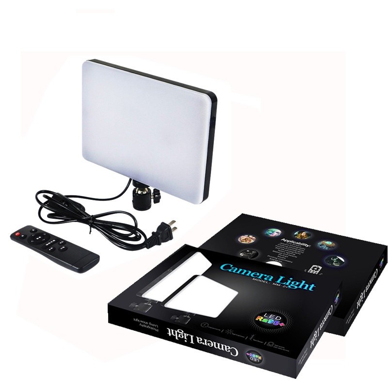 LAMPU MUA FOTO PRODUK STUDIO FOTO MM 240 LED CAMERA LIGHT FOTOGRAFI BRIGHTLED VIDEO LIGHT LED Ra95+ 