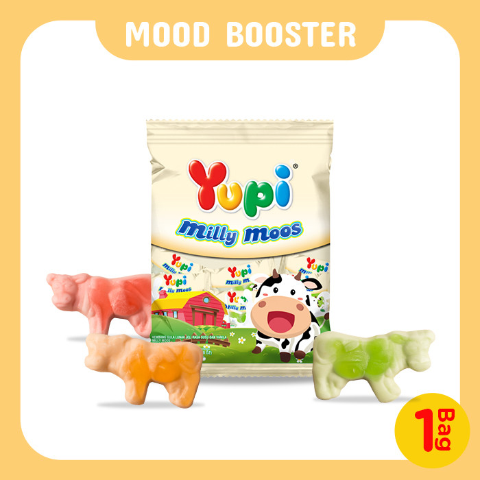 

Yupi Milly Moos Bag 108 gram