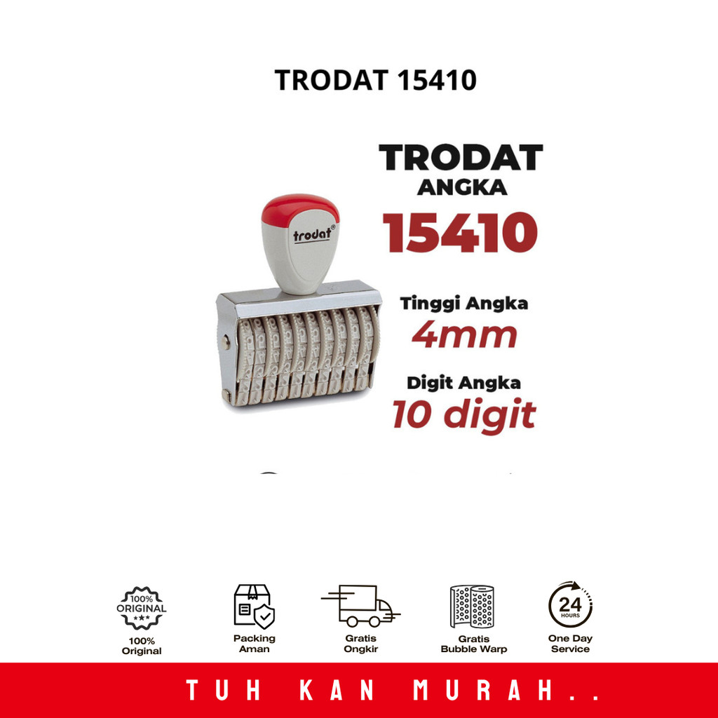 

STEMPEL ANGKA 10 DIGIT TRODAT 15410 - 4 MM
