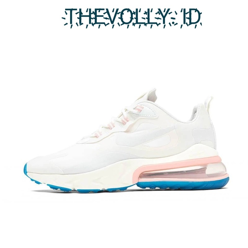 Sepatu Nike Air Max 270 React Summit Ghost Aqua White BNIB Original / Sneakers Pria