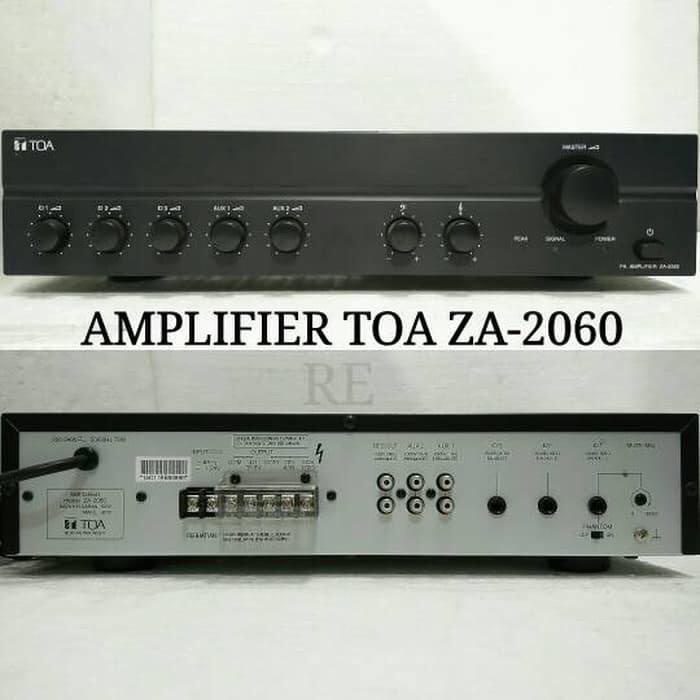 Power Amplifier TOA ZA 2060 ( 120 Watt ) Original