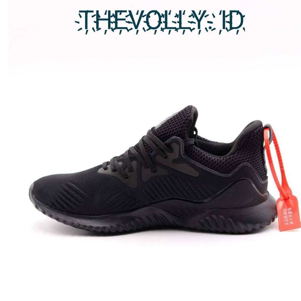 Sepatu Adidas Alphabounce Beyond Triple Black BNIB Original / Sneakers Pria