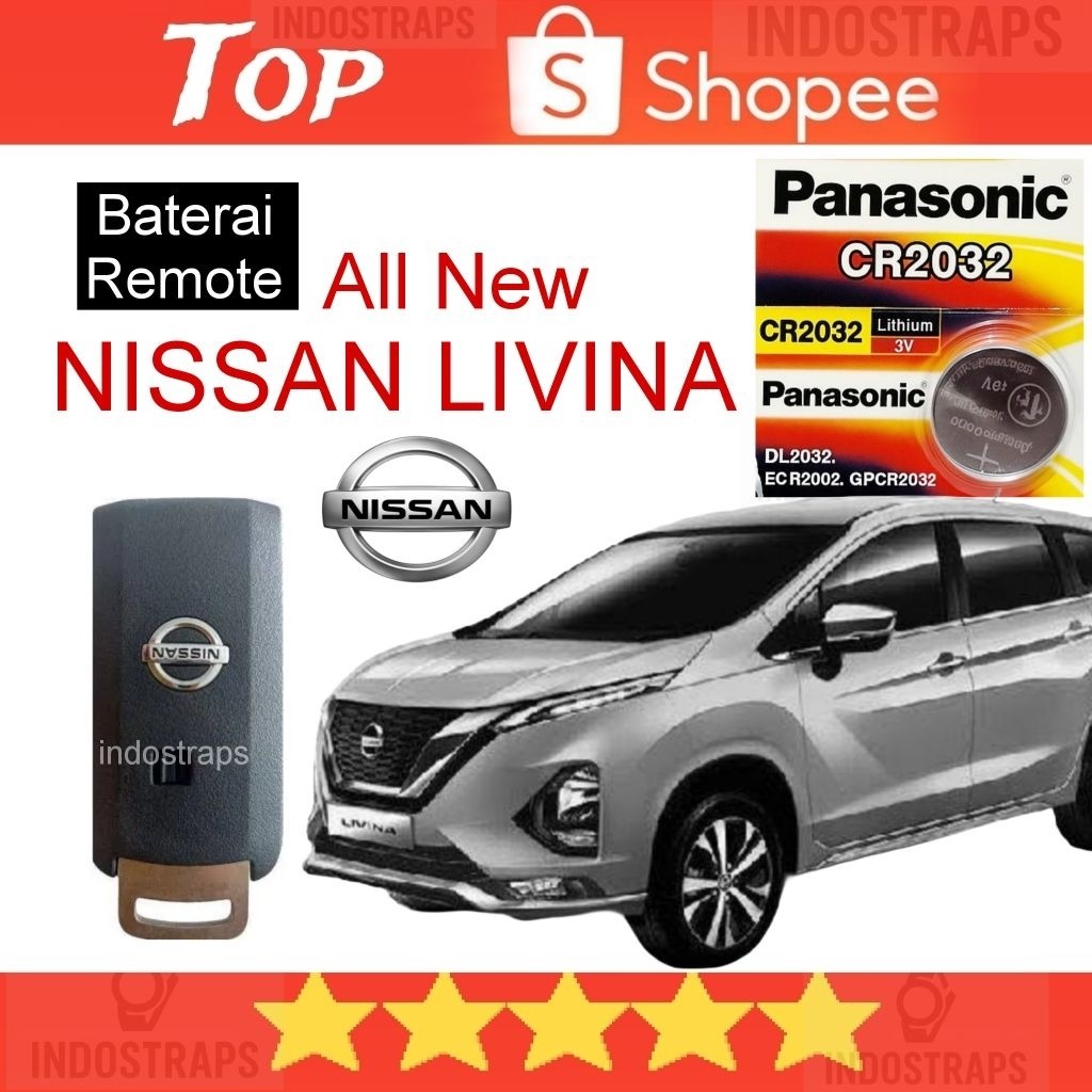 Batrei remote Nissan Livina original jepang Baterai keyless all new Nissan livina XV VL