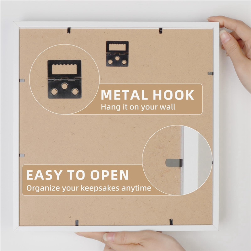 

G6-1PCS Adventure Archive Box Ticket Shadow Box With Slot, Memory Boxes For Keepsakes C